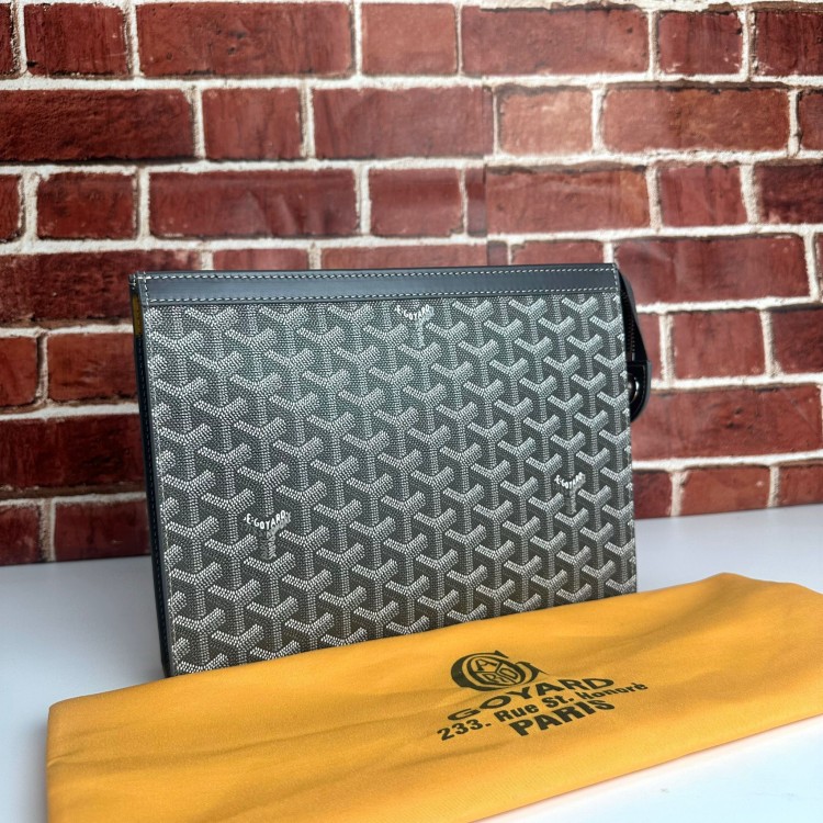 GOYARD POCHETTE CLUCTH FÜME